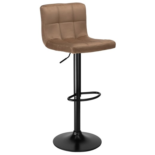 Oliwkowy hoker welurowy  K9-D07 ze sklepu Edinos.pl w kategorii Hokery - zdjęcie 187378080