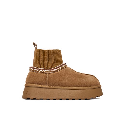 Śniegowce Badura EO-ANDREA-TS6278-01 Brązowy ze sklepu eobuwie.pl w kategorii Śniegowce damskie - zdjęcie 187378854