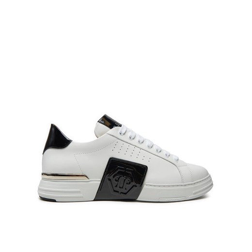 Sneakersy PHILIPP PLEIN FADS USC0565 PLE025N Biały ze sklepu eobuwie.pl w kategorii Buty sportowe męskie - zdjęcie 187378872