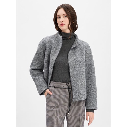 Opus Kurtka damska - Hurlie Kobiety antracytowy marmurkowy ze sklepu vangraaf w kategorii Kurtki damskie - zdjęcie 187380153