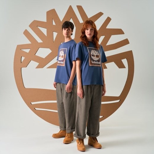 TIMBERLAND T-SHIRT FRONT SEASONAL GRAPHIC TEE ze sklepu Timberland w kategorii T-shirty męskie - zdjęcie 187380371