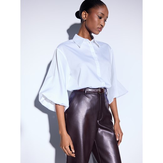 Mohito - Koszula z bufiastymi rękawami - biały Mohito 42 Mohito