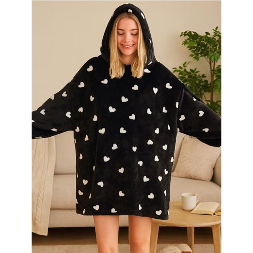 Sinsay - Bluza snuddie - czarny ze sklepu Sinsay w kategorii Bluzy damskie - zdjęcie 187382163
