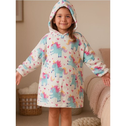 Sinsay - Bluza snuddie - zielony ze sklepu Sinsay w kategorii Bluzy dziewczęce - zdjęcie 187382164