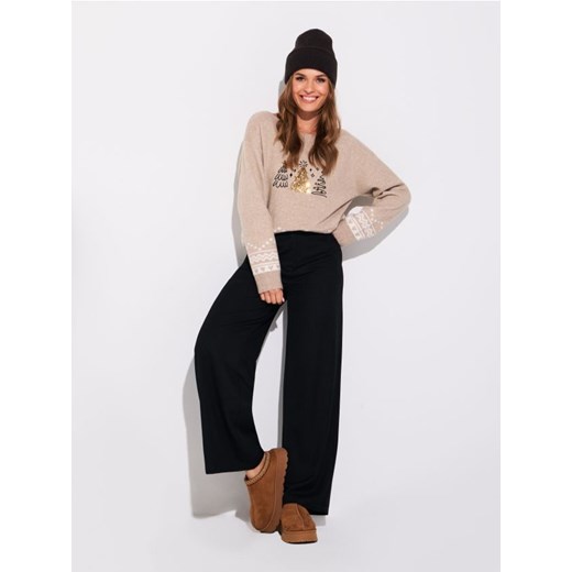 Sinsay - Sweter z motywem świątecznym - wielobarwny Sinsay S Sinsay