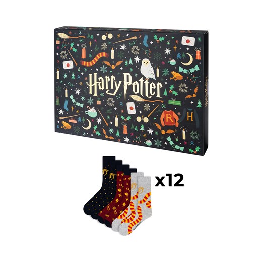 Kalendarz Adwentowy ze Skarpetkami Harry Potter 12-pak ze sklepu Sklep SOXO w kategorii Skarpetki damskie - zdjęcie 187382300