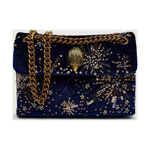 Kurt Geiger Torebka wieczorowa VELVET MINI KENSINGTON ze sklepu Gomez Fashion Store w kategorii Kopertówki - zdjęcie 187383024