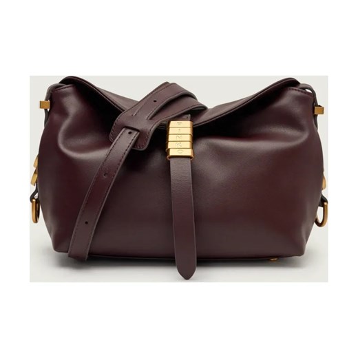 Pinko Skórzana torebka na ramię SADDLE MINI ze sklepu Gomez Fashion Store w kategorii Listonoszki - zdjęcie 187383070
