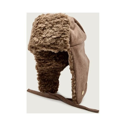 BOSS BLACK Ocieplana czapka Virginyo-L-FF | shearling | wełna ze sklepu Gomez Fashion Store w kategorii Czapki zimowe męskie - zdjęcie 187383082