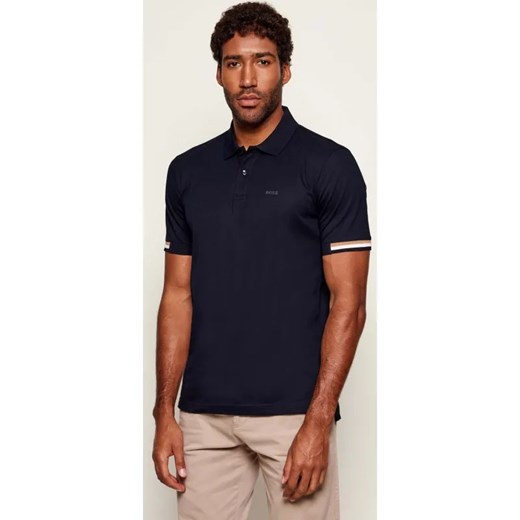 BOSS BLACK Polo Parlay 147 | Regular Fit | mercerised ze sklepu Gomez Fashion Store w kategorii T-shirty męskie - zdjęcie 187383121