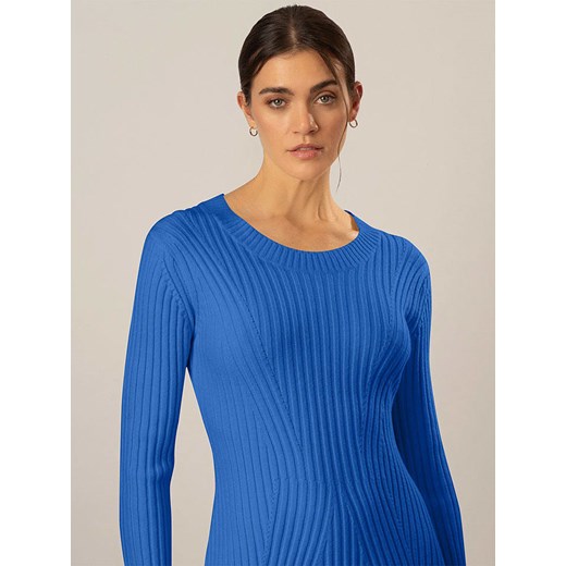 APART Sukienka dzianinowa w kolorze niebieskim 38 okazja Limango Polska