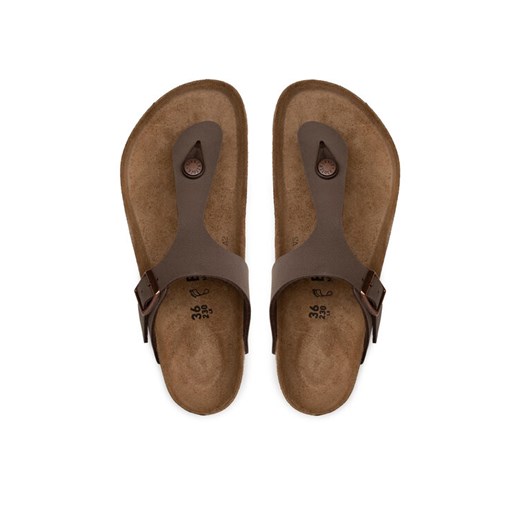 Japonki Birkenstock Gizeh 0043751 Brązowy ze sklepu eobuwie.pl w kategorii Klapki męskie - zdjęcie 187384953