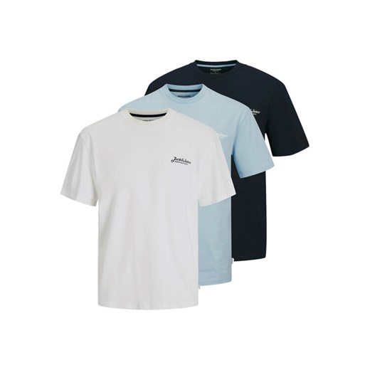 Jack & Jones Komplet t-shirtów Beau 12277465 Kolorowy Relaxed Fit Jack & Jones XL MODIVO