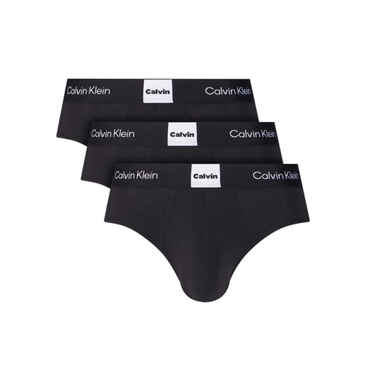 Calvin Klein Underwear Komplet slipów LV00NB4475 Czarny ze sklepu MODIVO w kategorii Majtki męskie - zdjęcie 187385211