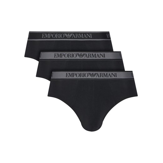 Emporio Armani Underwear Komplet slipów EM000258 AF10779 MC061 Czarny ze sklepu MODIVO w kategorii Majtki męskie - zdjęcie 187385230
