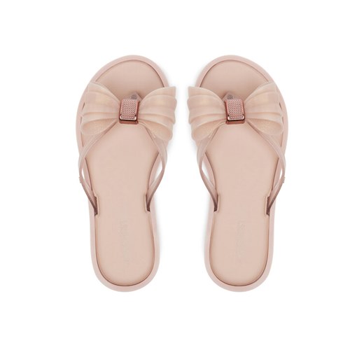Melissa Japonki Mini Melissa Flip Flop Iv Inf 35749 Beżowy ze sklepu MODIVO w kategorii Klapki dziecięce - zdjęcie 187385241