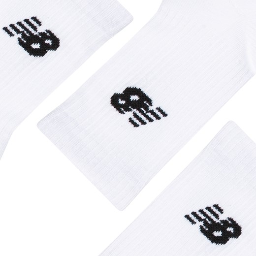 Skarpety dziecięce New Balance LAS35136WT – białe ze sklepu New Balance Poland w kategorii Skarpetki dziecięce - zdjęcie 187385832