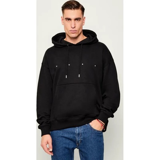HUGO Bluza Doland | Oversize fit ze sklepu Gomez Fashion Store w kategorii Bluzy męskie - zdjęcie 187387531