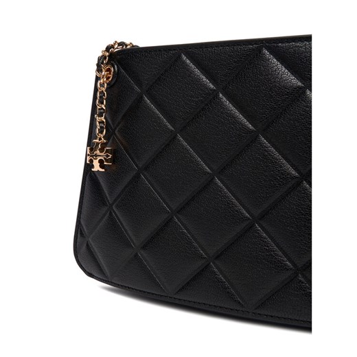 Torebka Tory Burch Fleming Pochette 176623 Czarny ze sklepu eobuwie.pl w kategorii Kopertówki - zdjęcie 187388241