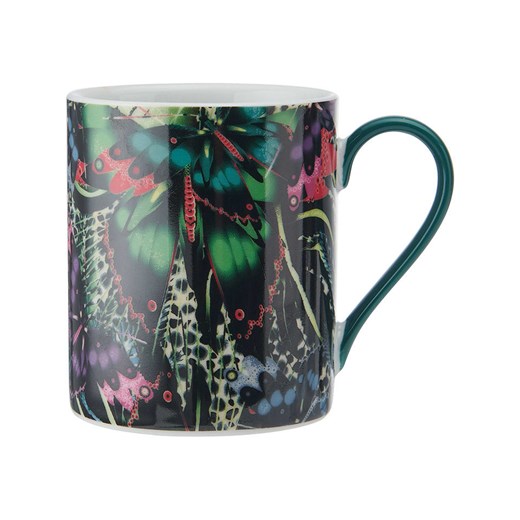 Mikasa Kubek &quot;Butterfly&quot; w kolorze turkusowo-zielonym - 350 ml ze sklepu Limango Polska w kategorii Naczynia - zdjęcie 187388943