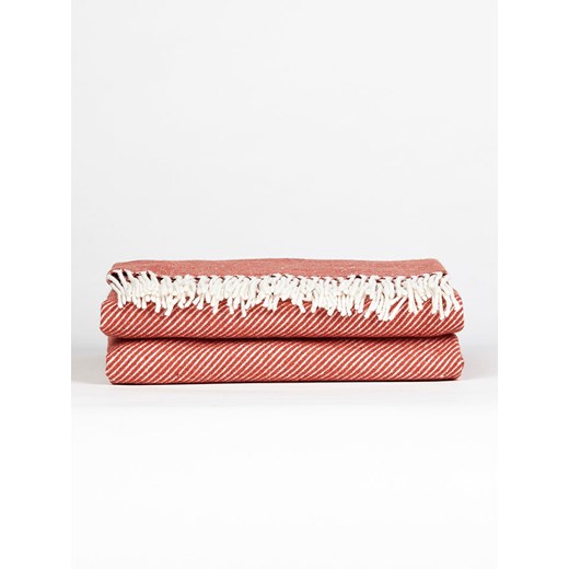 Lanerossi Koc w kolorze czerwonym - 170 x 130 cm ze sklepu Limango Polska w kategorii Tekstylia - zdjęcie 187389011