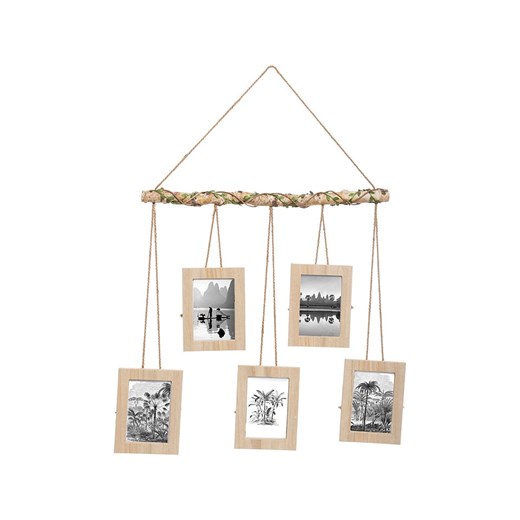 WellHome Ramka w kolorze beżowym na zdjęcia - 67 x 64 cm ze sklepu Limango Polska w kategorii Ramki na zdjęcia - zdjęcie 187389201