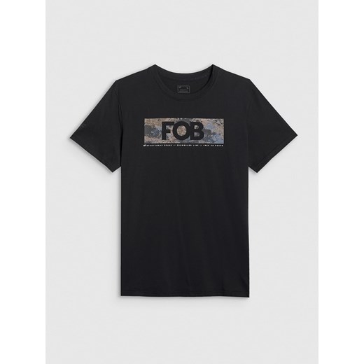 4F Koszulka w kolorze czarnym ze sklepu Limango Polska w kategorii T-shirty męskie - zdjęcie 187389481