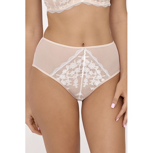 Ava 2247 figi wysoki stan i pełne krycie nude pink ze sklepu kontri.pl w kategorii Majtki damskie - zdjęcie 187390014