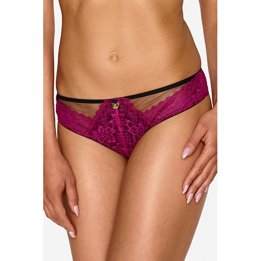 Lupo 2614-16-17 brazyliany z elastycznej dzianiny fuksja ze sklepu kontri.pl w kategorii Majtki damskie - zdjęcie 187390033