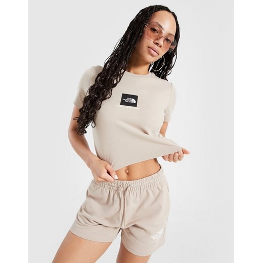 THE NORTH FACE T-SHIRT BOX GRPH SLIM T BGE/BK ze sklepu JD Sports  w kategorii Bluzki damskie - zdjęcie 187390410