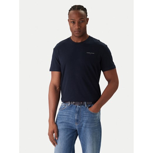 Tommy Jeans Komplet t-shirtów Linear DM0DM22316 Czarny Slim Fit ze sklepu MODIVO w kategorii T-shirty męskie - zdjęcie 187391232