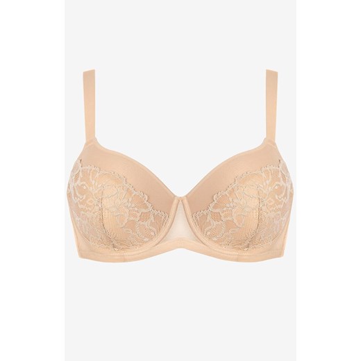 Biustonosz usztywniany balkonetka z koronką cielisty Priscilla Pizzo, Kolor cielisty, Rozmiar 75C, INFIORE ze sklepu Primodo w kategorii Biustonosze - zdjęcie 187391641