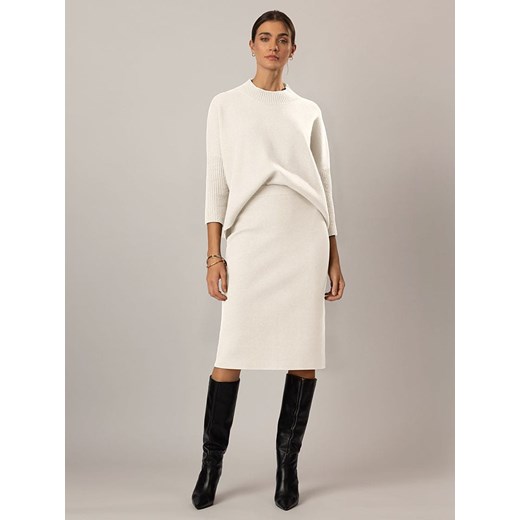 APART Spódnica dzianinowa w kolorze kremowym 36/38 wyprzedaż Limango Polska