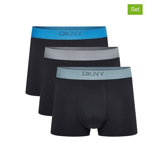 DKNY Bokserki (3 pary) w kolorze czarnym S promocja Limango Polska