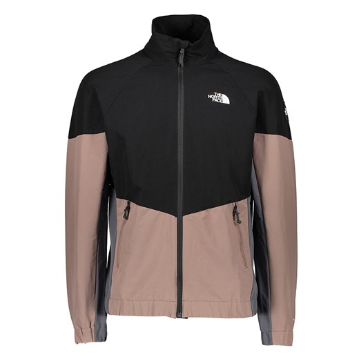 The North Face Kurtka funkcyjna &quot;Track Top&quot; w kolorze beżowo-czarnym ze sklepu Limango Polska w kategorii Kurtki męskie - zdjęcie 187391954