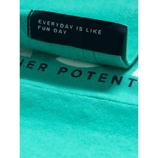 Reserved - Bawełniany t-shirt - morski Reserved 134 (8 lat) Reserved