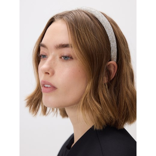 Reserved - Opaska na głowę - srebrny ze sklepu Reserved w kategorii Opaski do włosów - zdjęcie 187395311