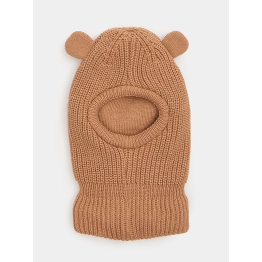 Sinsay - Kominiarka z elementami 3D - beżowy Sinsay 3-6 miesięcy Sinsay