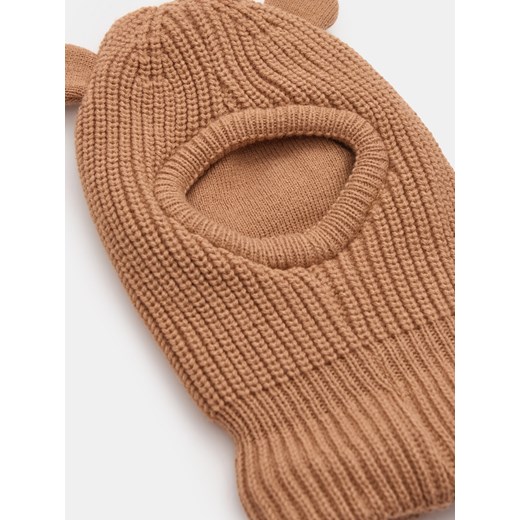 Sinsay - Kominiarka z elementami 3D - beżowy Sinsay 6-9 miesięcy Sinsay