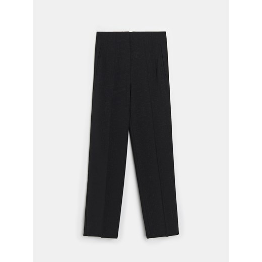 Sinsay - Spodnie straight fit - czarny Sinsay XL Sinsay