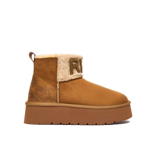 Śniegowce REPLAY GWF5A.000.C0009T Brązowy ze sklepu eobuwie.pl w kategorii Śniegowce damskie - zdjęcie 187396851