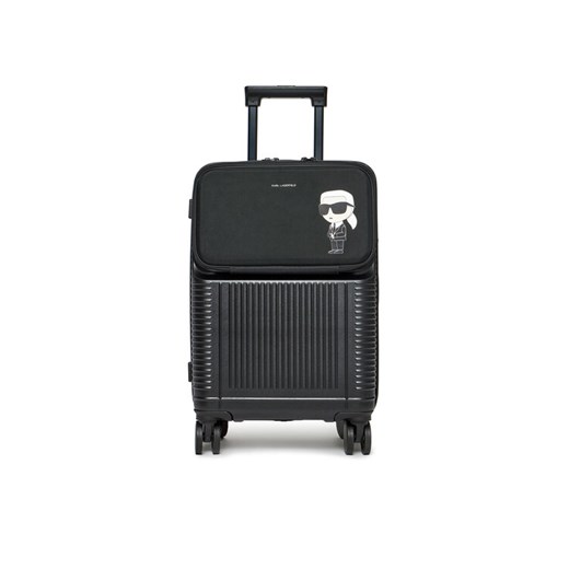 KARL LAGERFELD Walizka kabinowa 236M3196 Czarny ze sklepu MODIVO w kategorii Walizki - zdjęcie 187397220