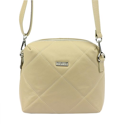 MiaMore torebka listonoszka skóra naturalna beżowy ze sklepu lenaodniemowlakadoszkolniaka.pl w kategorii Listonoszki - zdjęcie 187398083