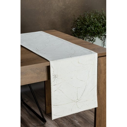 OBRUS BLINK 18 35 X 180 CM BIAŁY ze sklepu lenaodniemowlakadoszkolniaka.pl w kategorii Obrusy i bieżniki - zdjęcie 187398770