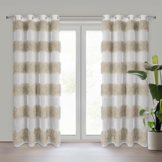 FIRANA GOTOWA MARGARET3 140 X 250 CM BIAŁY ze sklepu lenaodniemowlakadoszkolniaka.pl w kategorii Firany - zdjęcie 187399111