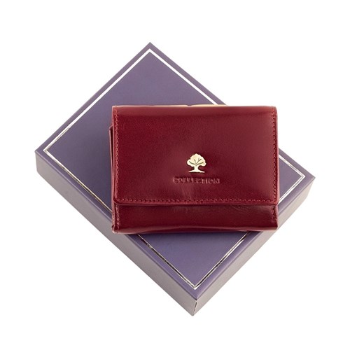 Portfel damski skórzany skóra naturalna Luxury ze sklepu lenaodniemowlakadoszkolniaka.pl w kategorii Portfele damskie - zdjęcie 187402062