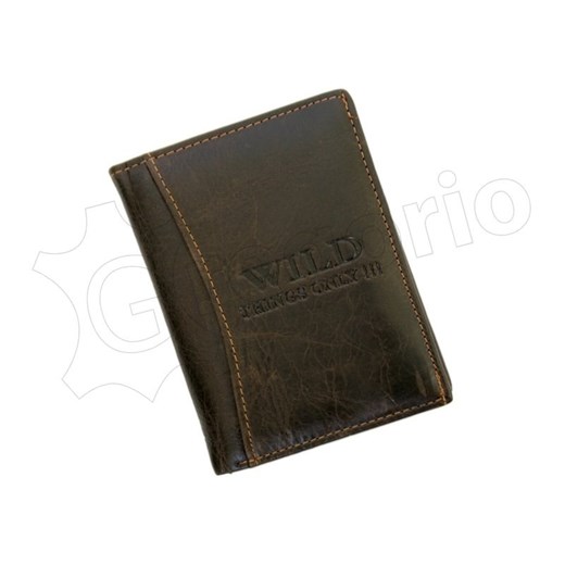 Portfel męski skórzany skóra naturalna Wild ze sklepu lenaodniemowlakadoszkolniaka.pl w kategorii Portfele męskie - zdjęcie 187403573