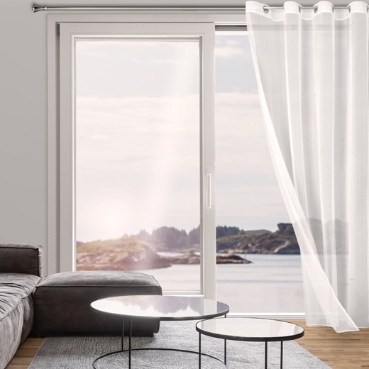 FIRANA GOTOWA TAMINA 140 X 250 CM BIAŁY ze sklepu lenaodniemowlakadoszkolniaka.pl w kategorii Firany - zdjęcie 187404203