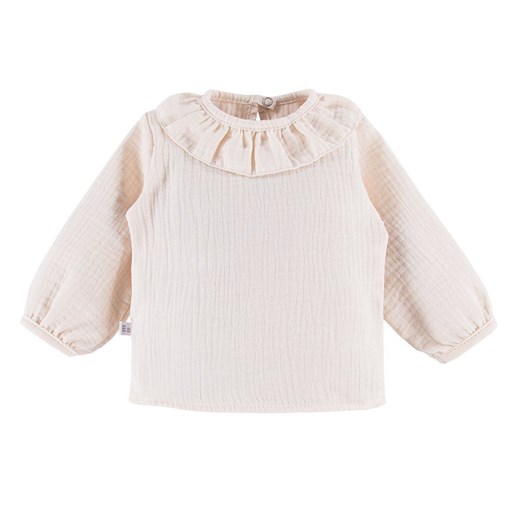 Bluzka z długim rękawem dla dziewczynki Eevi Ceremony ecru ze sklepu lenaodniemowlakadoszkolniaka.pl w kategorii Kaftaniki i bluzki - zdjęcie 187404383