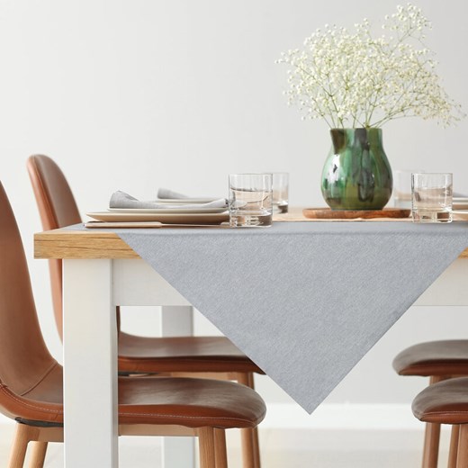 OBRUS FLASH 4 85 X 85 CM SREBRNY ze sklepu lenaodniemowlakadoszkolniaka.pl w kategorii Obrusy i bieżniki - zdjęcie 187406010